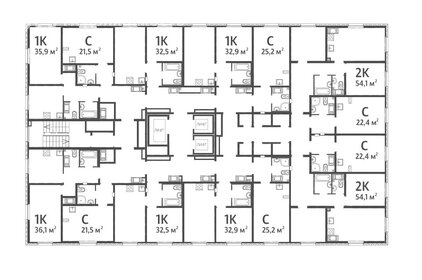 Квартира 25,2 м², студия - изображение 1