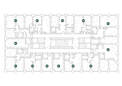 76,9 м², 3-комнатная квартира 34 582 500 ₽ - изображение 30