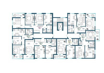 Квартира 54 м², 2-комнатная - изображение 1