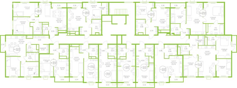 Квартира 35,5 м², 1-комнатная - изображение 2