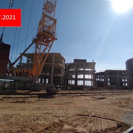 Ход строительства в ЖК «Видный» за Июль — Сентябрь 2021 года, 1