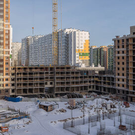 Ход строительства в ЖК Материк за Январь — Март 2022 года, 1