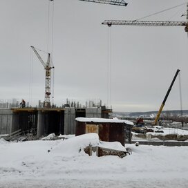 Ход строительства в ЖК «Панорама» за Январь — Март 2022 года, 4