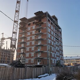 Ход строительства в жилом доме по ул. Крылова за Октябрь — Декабрь 2021 года, 2