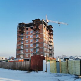 Ход строительства в жилом доме по ул. Крылова за Октябрь — Декабрь 2021 года, 1