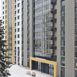 Ход строительства в ЖК «Аура» за Октябрь — Декабрь 2021 года, 2