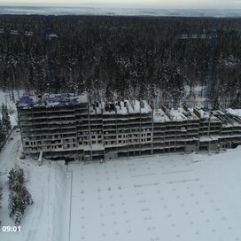 Ход строительства в ЖК «Акварель» за Январь — Март 2022 года, 1