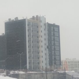 Ход строительства в ЖК «Сити Парк» за Октябрь — Декабрь 2021 года, 1