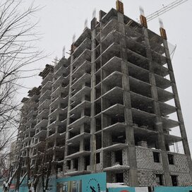 Ход строительства в жилом доме «Самолёт» за Январь — Март 2022 года, 2