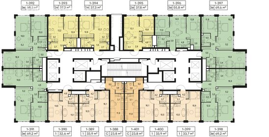 Квартира 23,3 м², студия - изображение 1