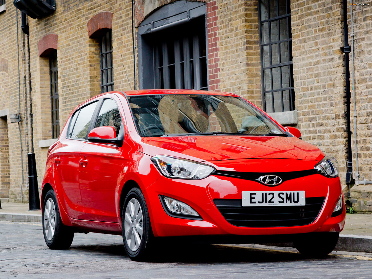 Hyundai i20 I Рестайлинг, Хэтчбек 3 дв.: фото поколения