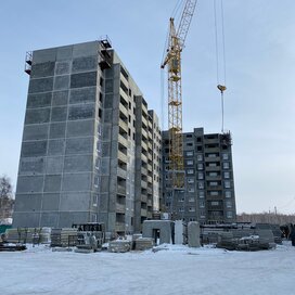 Ход строительства в ЖК «Березка» за Январь — Март 2022 года, 1