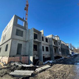 Ход строительства в ЖК «Алфавит» за Январь — Март 2022 года, 2