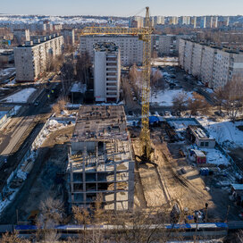 Ход строительства в  Дом на Тюленина за Январь — Март 2022 года, 3