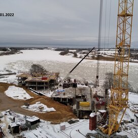 Ход строительства в ЖК «Видный» за Январь — Март 2022 года, 6