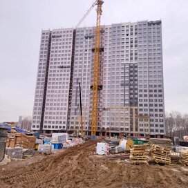 Ход строительства в ЖК «Палитра» за Январь — Март 2022 года, 1