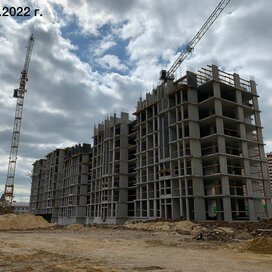Ход строительства в ЖК «Суворовский» за Апрель — Июнь 2022 года, 3