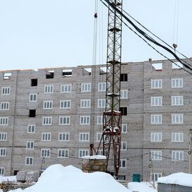 Ход строительства в ЖК «Медовый» за Январь — Март 2022 года, 3
