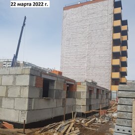 Ход строительства в жилом доме «Даниловский» за Январь — Март 2022 года, 1