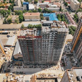 Ход строительства в ЖК «Соколова, 68» за Июль — Сентябрь 2022 года, 2