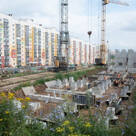 Ход строительства в жилом доме по ул. Б. Хмельницкого за Июль — Сентябрь 2022 года, 2