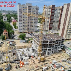Ход строительства в ЖК «Бух» за Апрель — Июнь 2022 года, 5