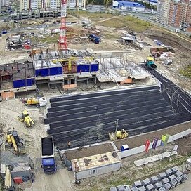 Ход строительства в ЖК «Берёзка» за Июль — Сентябрь 2022 года, 2