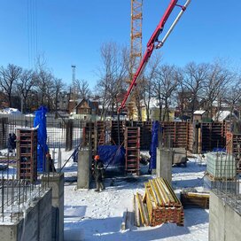 Ход строительства в ЖК «Культура» за Январь — Март 2022 года, 1