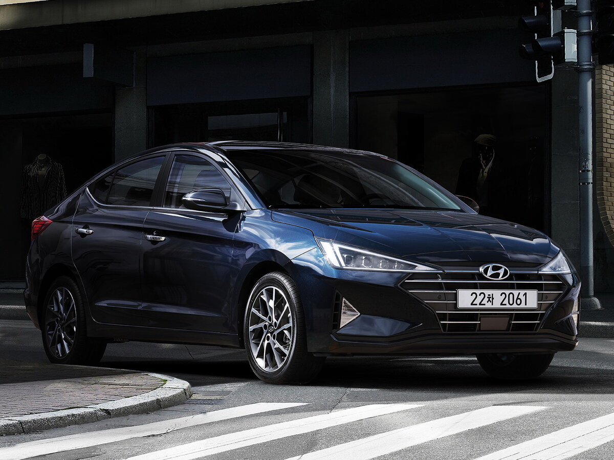Hyundai Avante VI Рестайлинг, Седан: фото поколения