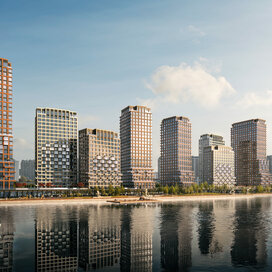 Купить трехкомнатную квартиру с панорамными окнами в ЖК Portland в Москве и МО - изображение 1