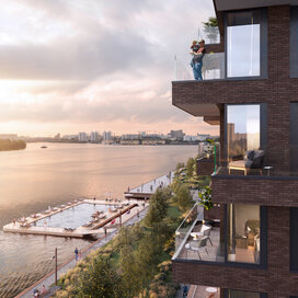 Купить трехкомнатную квартиру с панорамными окнами в ЖК Portland в Москве и МО - изображение 4