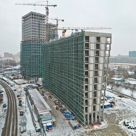 Ход строительства в жилом квартале AFI Park Воронцовский за Январь — Март 2023 года, 4