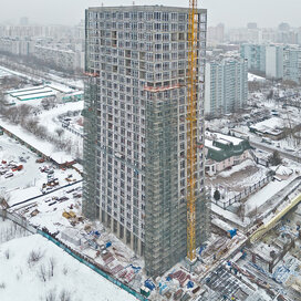 Ход строительства в жилом квартале AFI Park Воронцовский за Январь — Март 2023 года, 1
