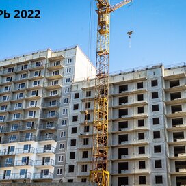 Ход строительства в ЖК «Медовый» за Июль — Сентябрь 2022 года, 2
