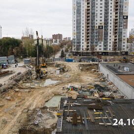 Ход строительства в ЖК «Лесопарковый» за Октябрь — Декабрь 2022 года, 1
