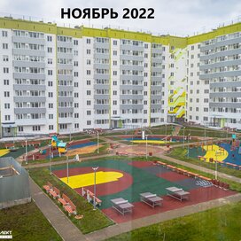 Ход строительства в ЖК «Белые росы» за Октябрь — Декабрь 2022 года, 5