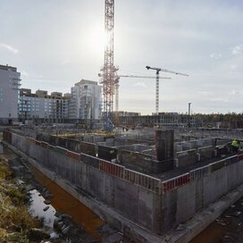 Ход строительства в квартале «Новин» за Июль — Сентябрь 2022 года, 1