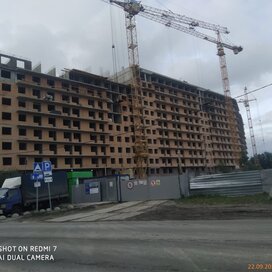 Ход строительства в ЖК «Удача» за Июль — Сентябрь 2022 года, 1