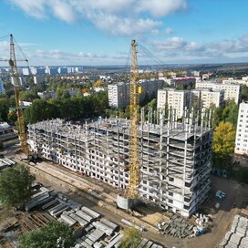 Ход строительства в ЖК «Крылья» за Октябрь — Декабрь 2022 года, 2