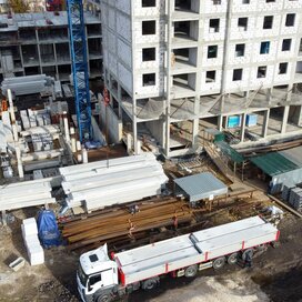 Ход строительства в ЖК «Парус» за Октябрь — Декабрь 2022 года, 2