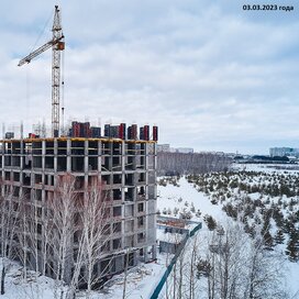 Ход строительства в ЖК «Квартал на Московском» за Январь — Март 2023 года, 5