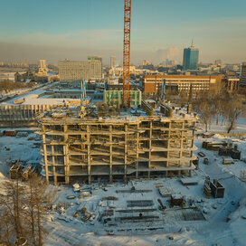 Ход строительства в апарт-комплексе «ГОЛОС в сердце города» за Январь — Март 2023 года, 1