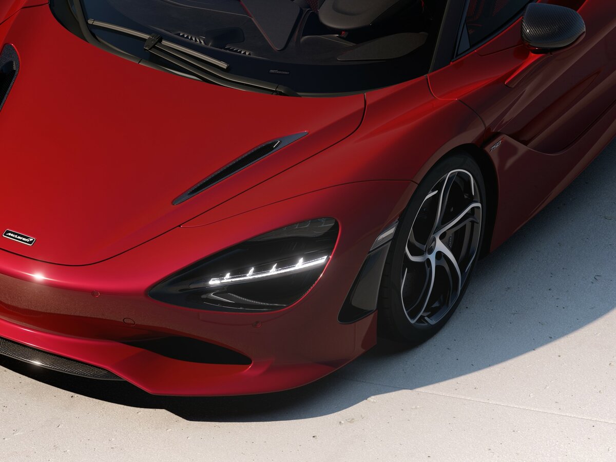 McLaren 750S, Родстер Spider: фото поколения