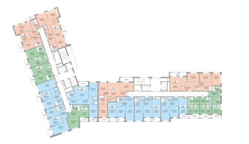 79,6 м², 3-комнатная квартира 10 610 000 ₽ - изображение 27