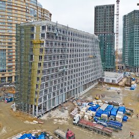 Ход строительства в жилом квартале AFI Park Воронцовский за Апрель — Июнь 2023 года, 6