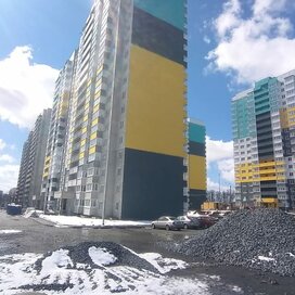 Ход строительства в ЖК «Суворовский» за Апрель — Июнь 2023 года, 5