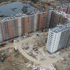 Ход строительства в ЖК iD Kudrovo за Апрель — Июнь 2023 года, 5