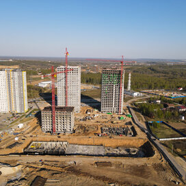 Ход строительства в  «КМ Анкудиновский Парк» за Апрель — Июнь 2023 года, 3