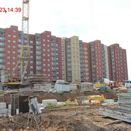 Ход строительства в жилом районе «Новый город» за Апрель — Июнь 2023 года, 3