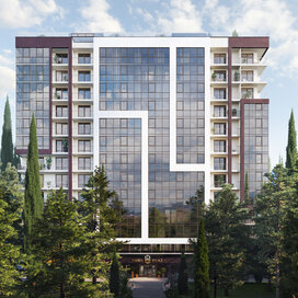 Купить квартиру без ремонта в апарт-комплексе Park Plaza в Крыму - изображение 1